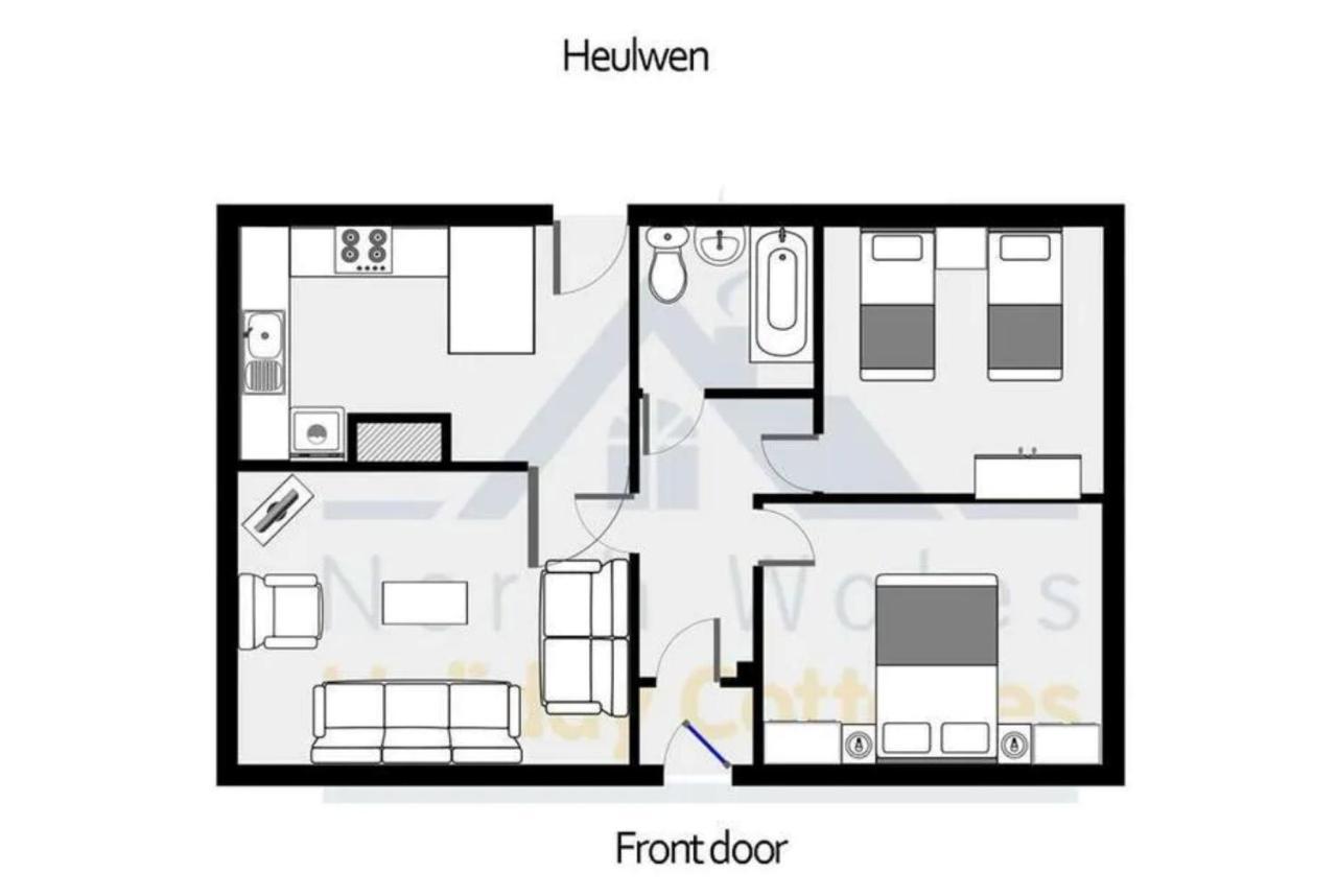 Heulwen - Moelfre Apartment Luaran gambar